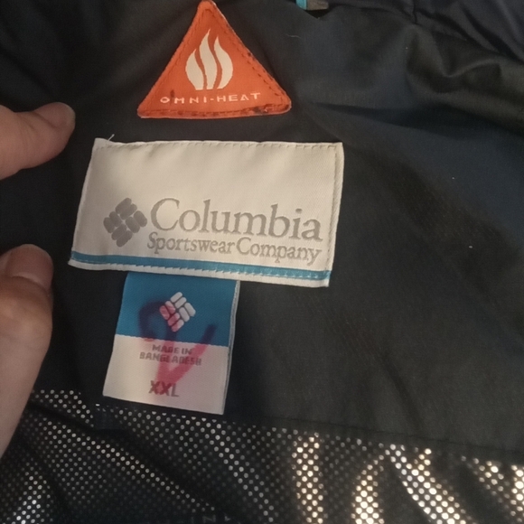 Columbia Omni heat puffer hood coat women's XXLARGE - Picture 7 of 11